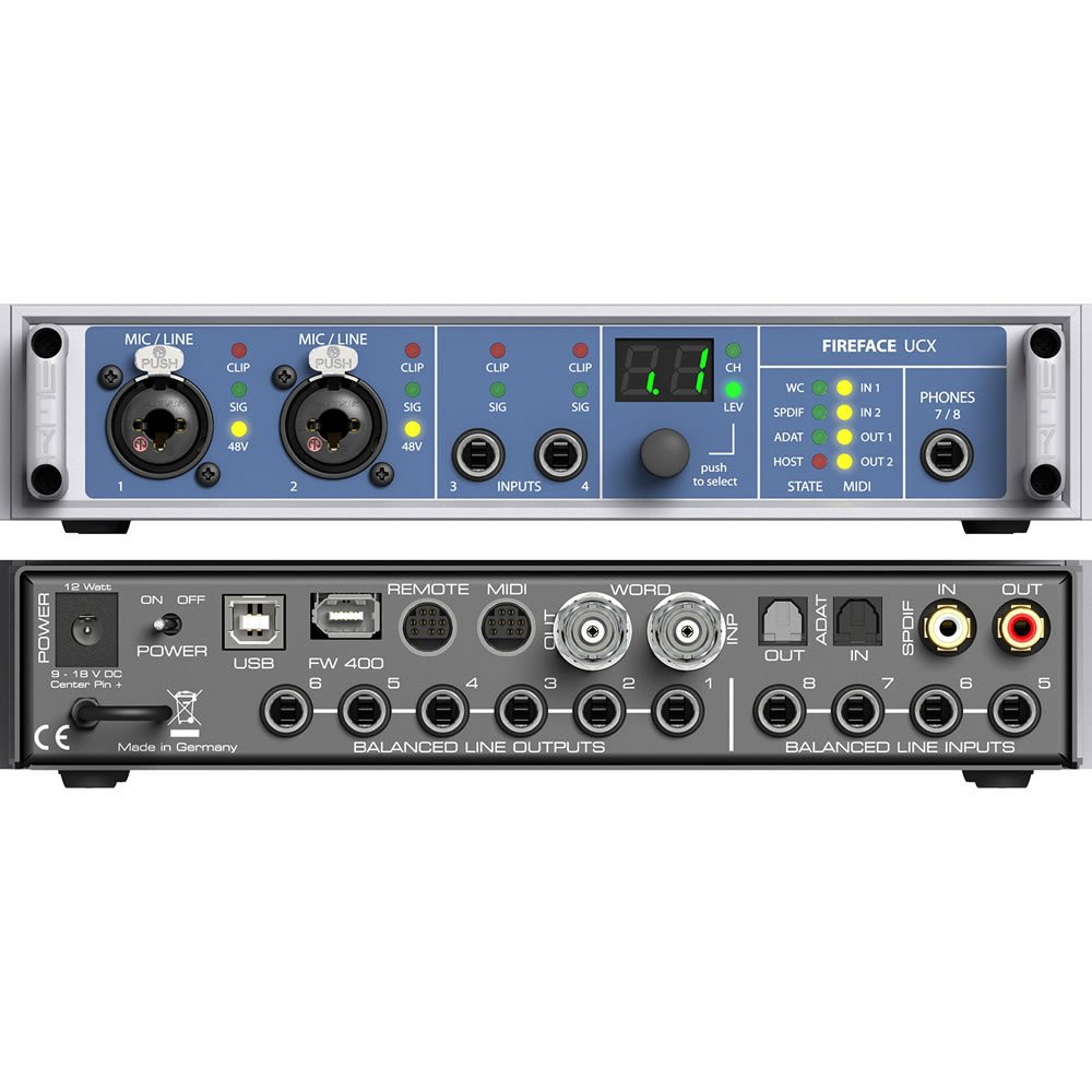 RME Fireface UCX audio interface