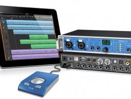 iPad RME Fireface UCX at NAMM 2012
