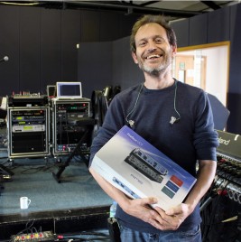 Simon Higgs, best known for his work on monitors for The Who