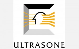 Ultasone Logo White