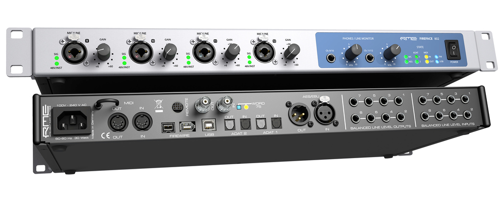 RME Fireface 802 audio interface