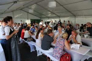 Food Tent - Ultrasone 25th Year Celebrations - Synthax Audio UK