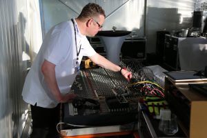 Mixing Desk - Ultrasone 25th Year Celebrations - Synthax Audio UK
