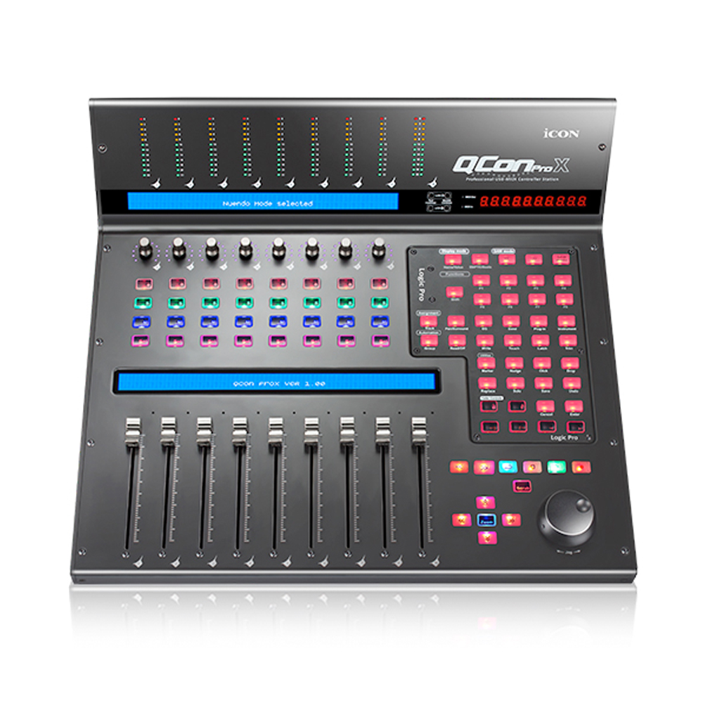 Icon Qcon Pro X - Top-down - Synthax Audio UK