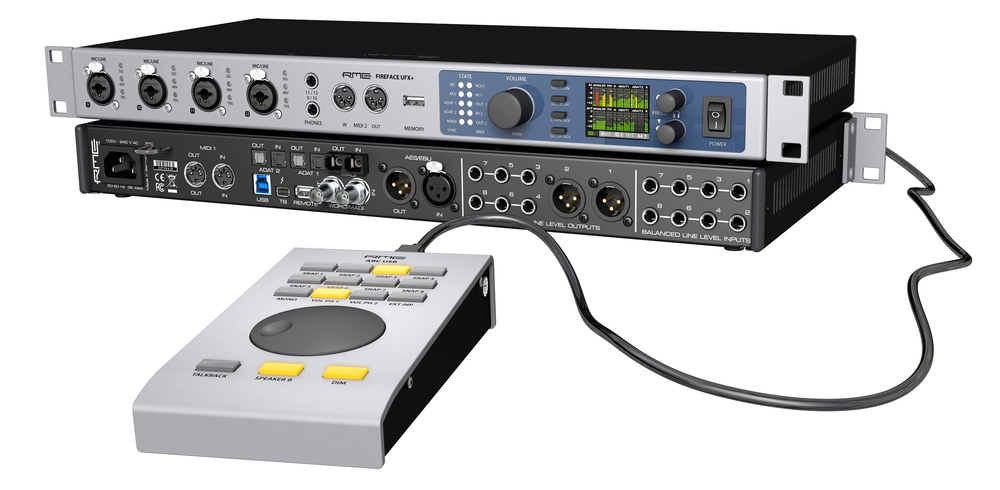 RME Fireface UFX+ & ARC USB - Synthax Audio UK