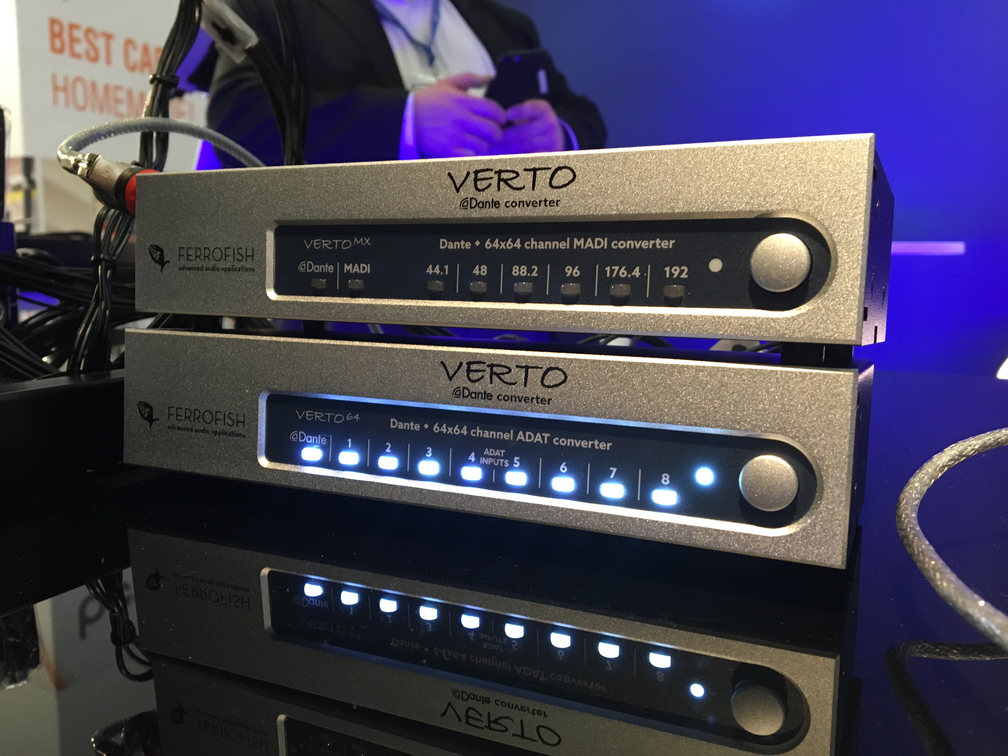 Ferrofish Verto Series - 01 - Musikmesse 2017 - Synthax Audio UK