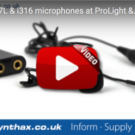 MicW i437L & i316 Microphones at Musikmesse Video - Synthax Audio UK