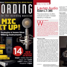 Lauten Audio Eden LT-386 - Revew By Recording Mag - feature image