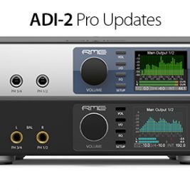 RME ADI-2 Pro Updates