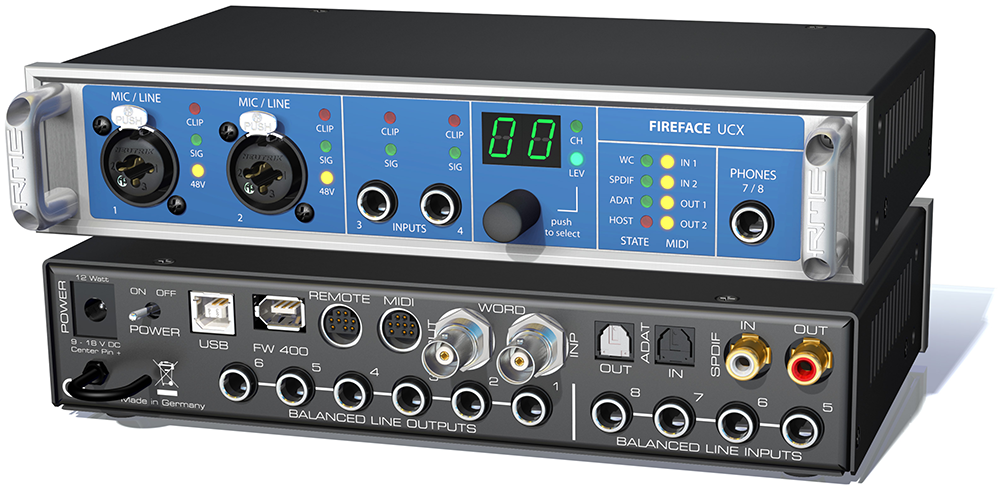 RME Fireface UCX audio interface