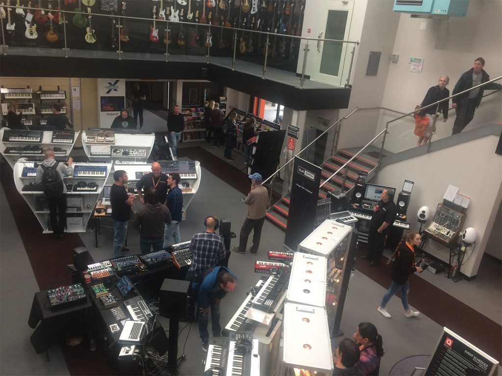 Absolute Music Open Day - Main Room - Synthax Audio UK