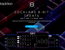Tracktion-Socalabs - 8-Bit Treats Free Splugins - Feature Image
