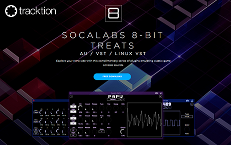 Tracktion-Socalabs - 8-Bit Treats Free Splugins - Feature Image