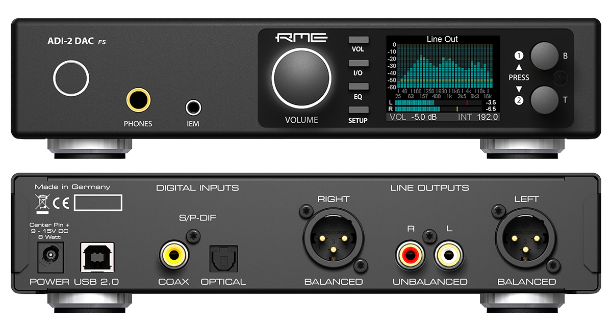 RME Audio launches the new RME ADI-2 DAC with remote control