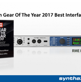 RME Fireface UFX+ Wins Highly Commended Award - Music Tech 2017 - Synthax Audio UK