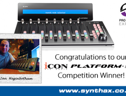 Icon Platform M+ - Pro Tools Expert Winner - News Image - Synthax Audio UK