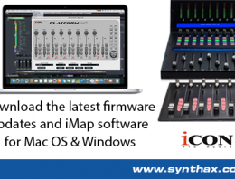 Icon iMap Software Now Available For Mac OS - Synthax Audio UK