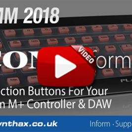 NAMM 2018 - Icon Platform B+ & OneHub Video - Synthax Audio UK