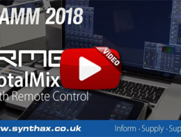 RME TotalMix FX v1.50 & TotalMix Remote - NAMM 2018 Video