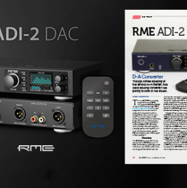 RME ADI-2 DAC review by Sound On Sound - News Image