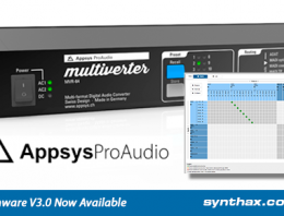 Appsys ProAudio Multiverter MVR-64 - Firmware V3.0 - Synthax Audio UK