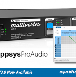 Appsys ProAudio Multiverter MVR-64 - Firmware V3.0 - Synthax Audio UK