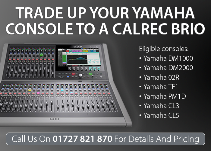 Calrec Yamaha Trade-In Deal - 02 - Synthax Audio UK