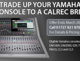 Calrec Yamaha Trade-In Deal - Synthax Audio UK