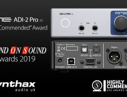 RME ADI-2 Pro FS - Sound Awards 2019 - Synthax Audio UK