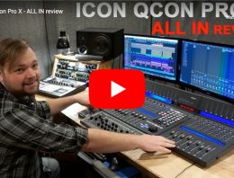 Icon QCon Pro X DAW Controller Review By Consordini Musical instruments