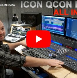 Icon QCon Pro X DAW Controller Review By Consordini Musical instruments