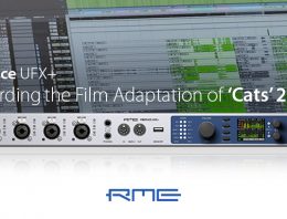 Recording Cats film 2019 - RME Fireface UFX+ - Synthax Audio UK