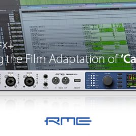 Recording Cats film 2019 - RME Fireface UFX+ - Synthax Audio UK