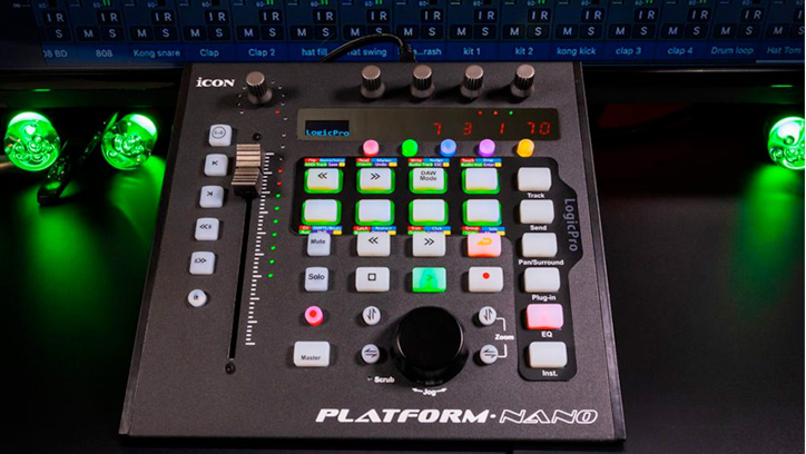 Icon Pro Audio Platform Nano USB-MIDI Controller Now Shipping