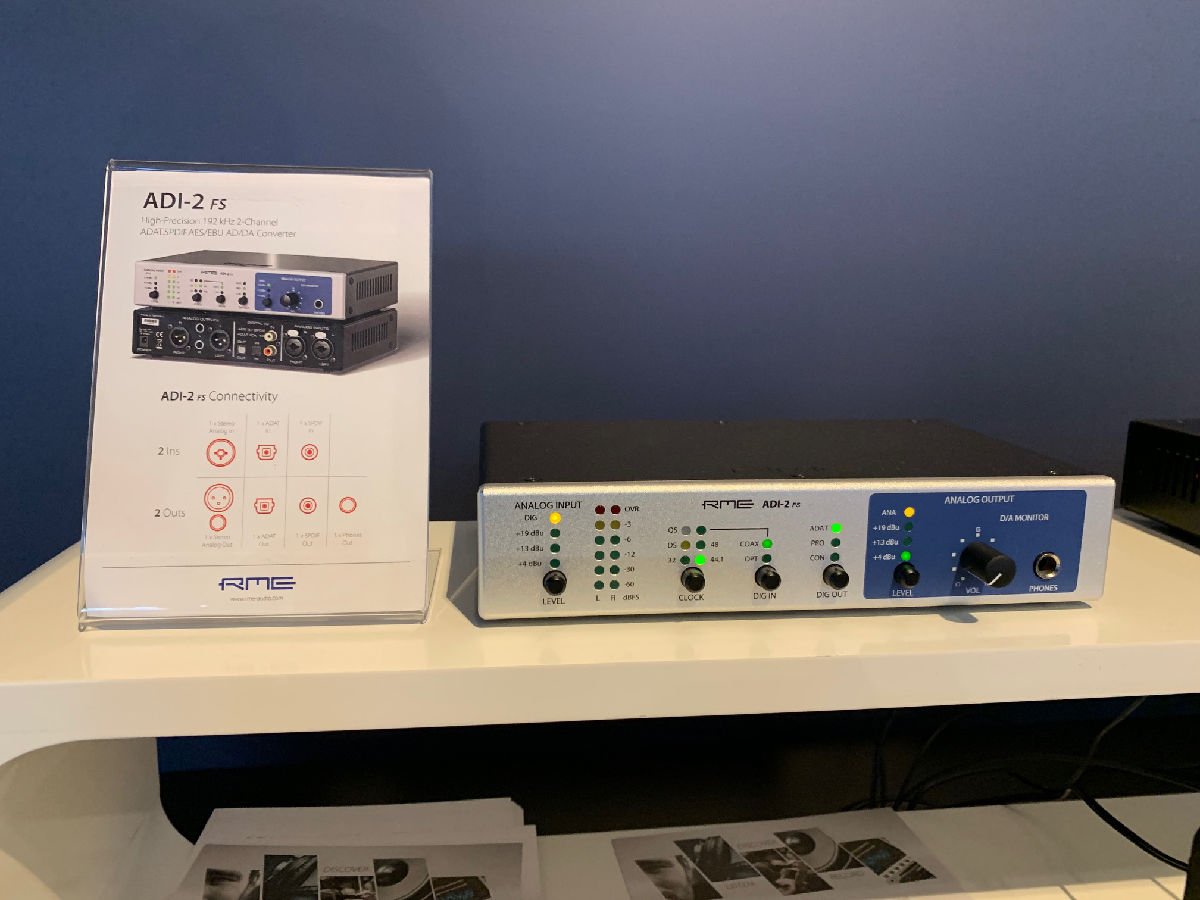 RME Stand - RME ADI-2 FS - IBC 2019 - Synthax Audio UK