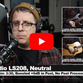 Podcastage Review - Lauten Audio LS-208 Microphone - Synthax Audio UK