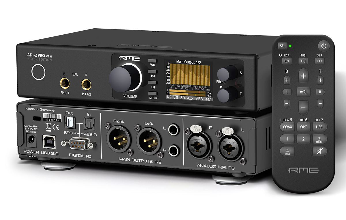 RME ADI-2 Pro FS Black Edition - Synthax Audio UK