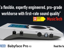 RME Babyface Pro FS - MusicTech Review - Synthax Audio UK