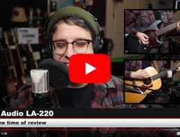 Lauten Audio LS-220 Microphone - Podcastage Review - Synthax Audio UK
