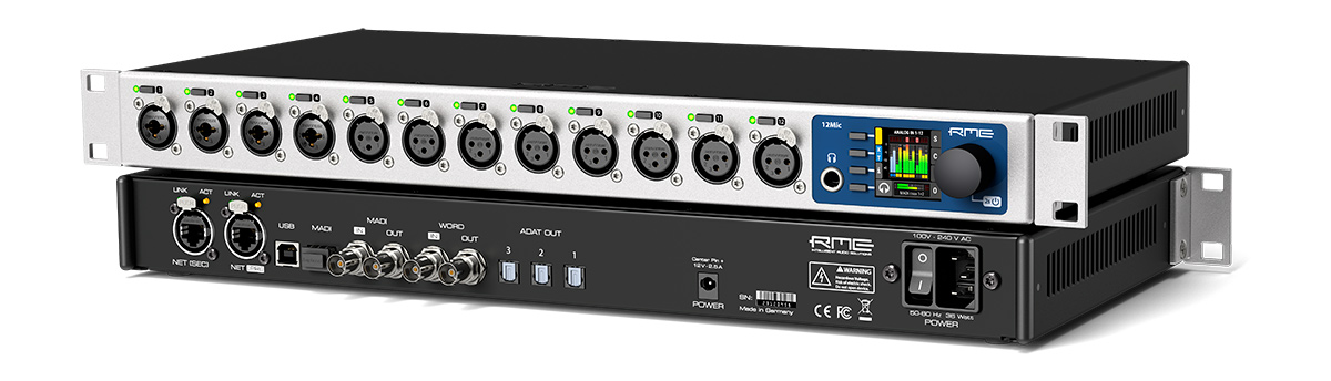 RME 12Mic - Perspective - Synthax Audio UK