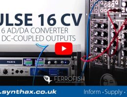 Ferrofish Pulse 16 CV - Wordpress Feature Image - Synthax Audio UK
