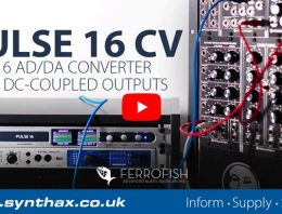 Ferrofish Pulse 16 CV - Wordpress Feature Image - Synthax Audio UK