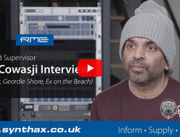 Pete Cowasji - Wordpess Image - Synthax Audio UK