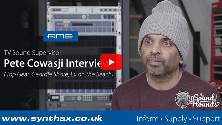 Pete Cowasji speaks to Synthax Audio UK about his collection of RME devices