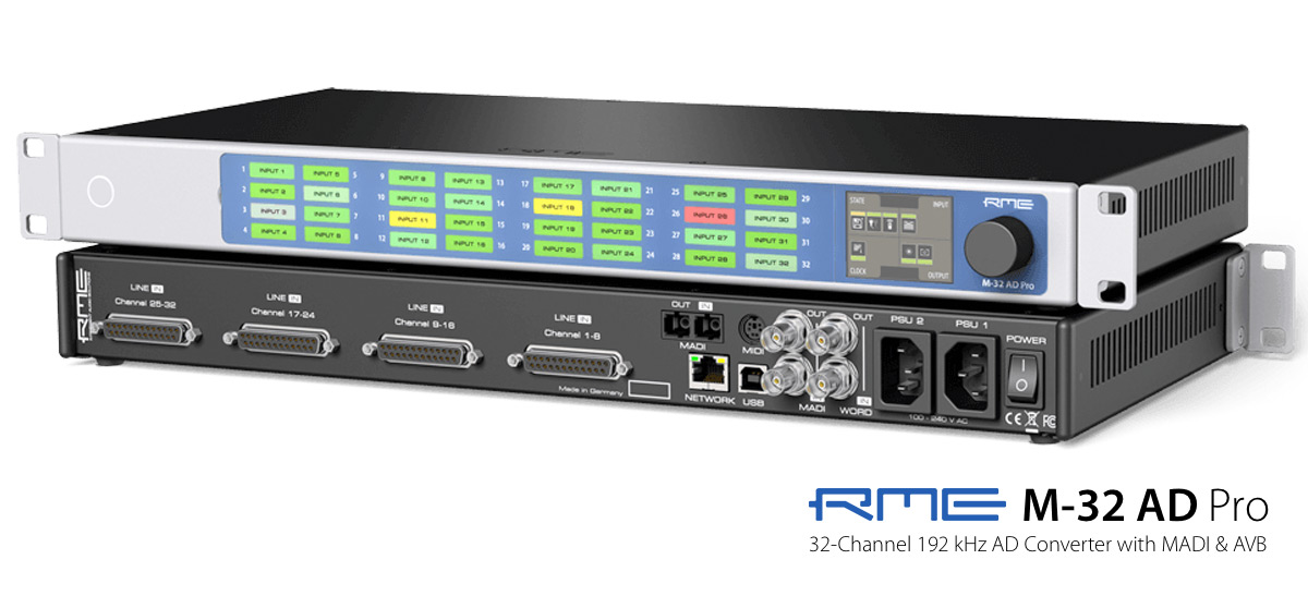 RME M-32 Pro AD - Synthax Audio UK