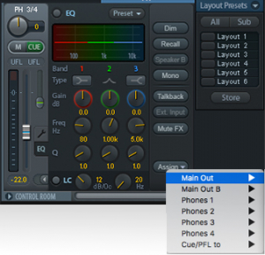 RME TotalMix FX - Output Assign - Synthax Audio UK