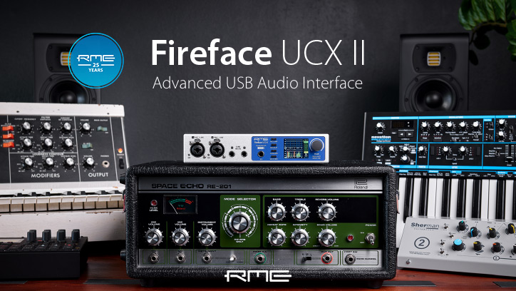 RME Fireface UCX II - Main Image - Synthax Audio UK