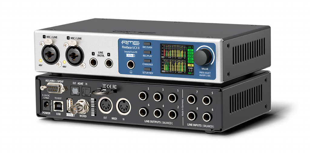 RME Fireface UCX II: First Look Video (40-Channel USB Audio Interface)