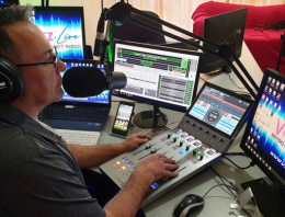 Calrec Type R at Vibez Live Radio Station - Synthax Audio UK