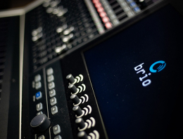 Calrec Brio console - Tokyo Olympics 2020 - Synthax Audio UK